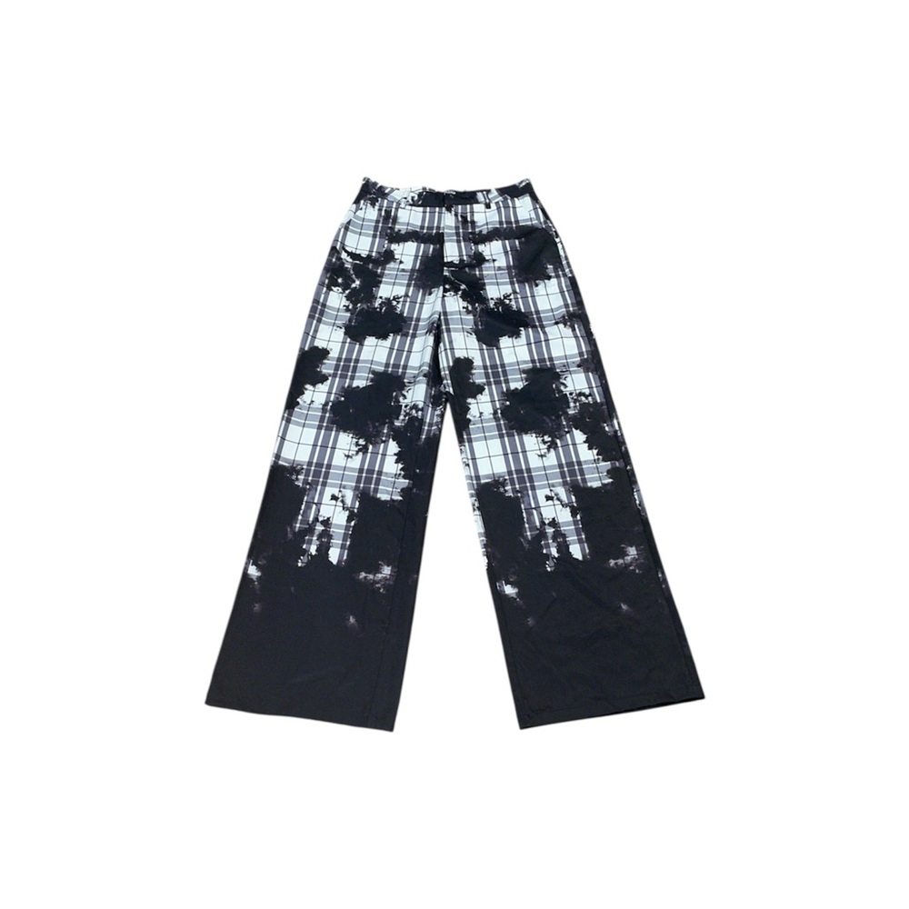 Jaded London black tie dye trousers